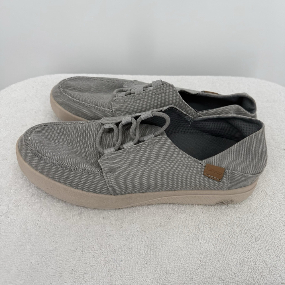 Chaco Ojai 3 Eye Shoe Men's Size 9.5 Gray Slip On